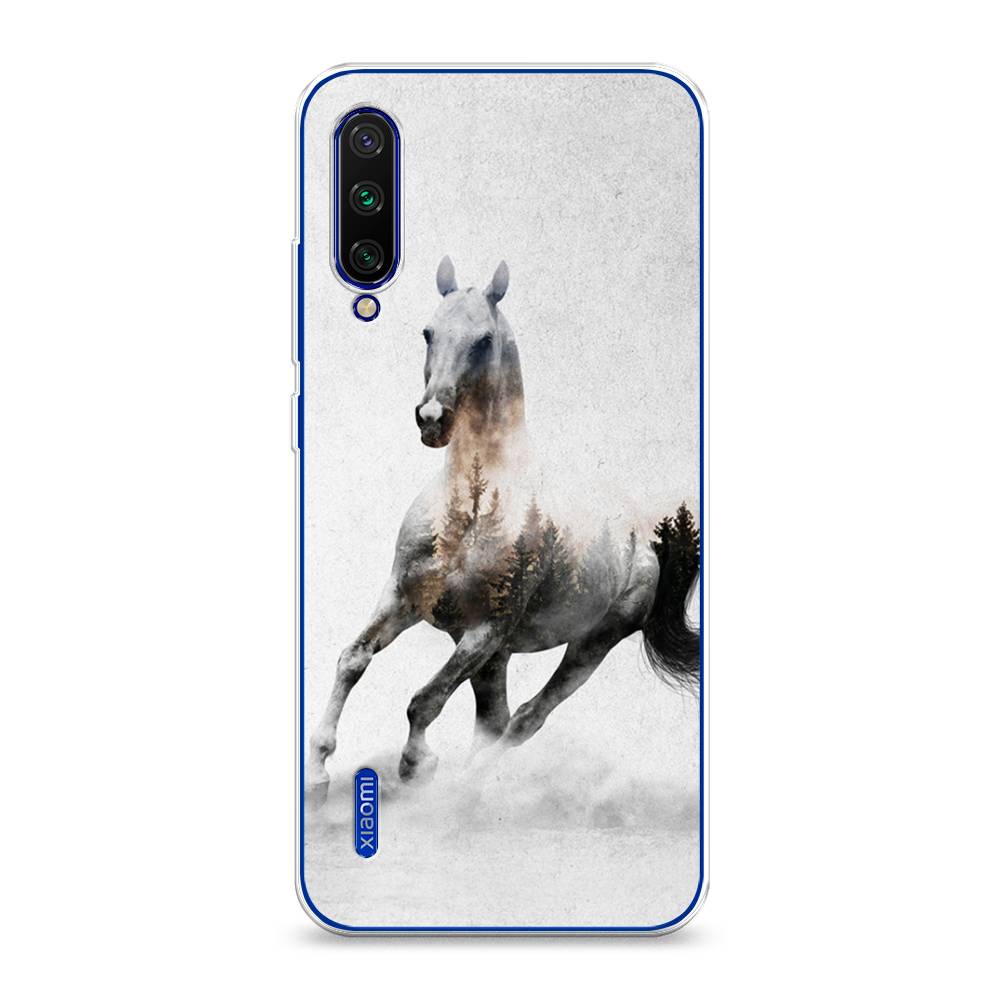 

Чехол Awog на Xiaomi Mi CC9E/Mi A3 "Лошадь лес", Разноцветный, 36050-2
