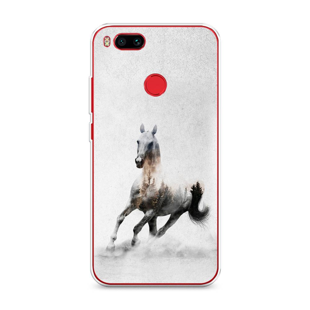 

Чехол Awog на Xiaomi Mi A1/5X "Лошадь лес", Разноцветный, 32650-2