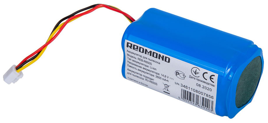 Аккумулятор для робота-пылесоса REDMOND REB-R650S аккумулятор для робота пылесоса redmond reb r500