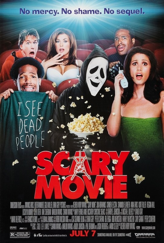 

Постер к фильму "Очень страшное кино" (Scary Movie) 50x70 см
