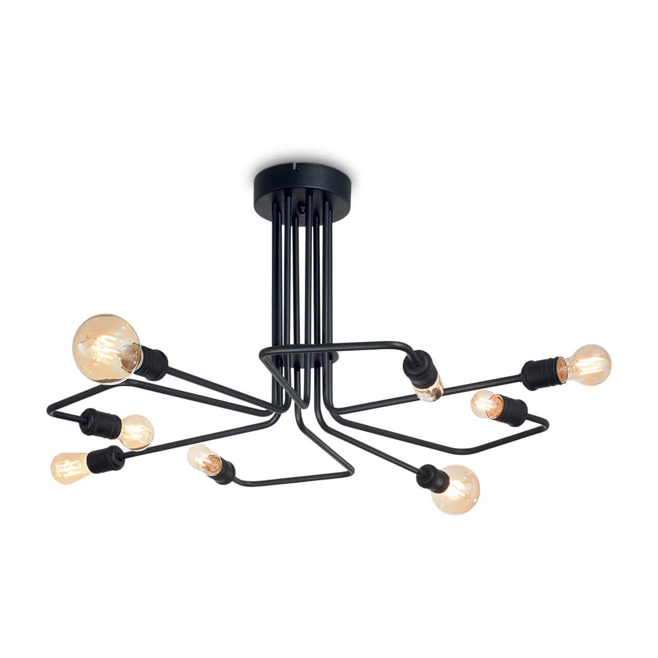 

Люстра потолочная Ideal Lux Ideal Lux Triumph PL8 Nero 242378
