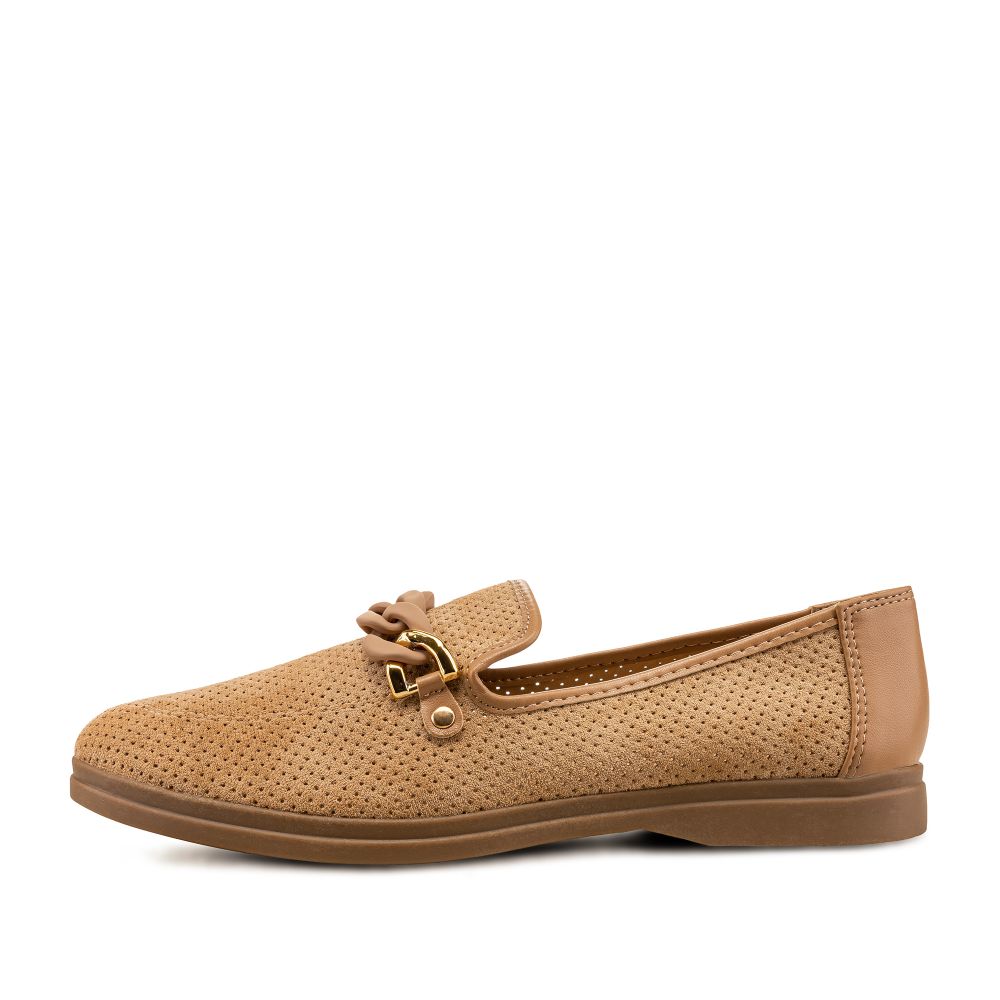 

Слиперы женские INSTREET 26-31WA-850TS бежевые 36 RU, Бежевый, 26-31WA-850TS