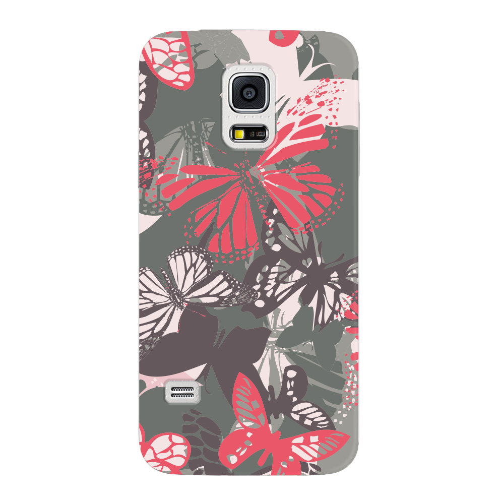 

Чехол Deppa Art Case Military бабочки 1 для Samsung Galaxy S5 mini + защитная пленка, Art Case