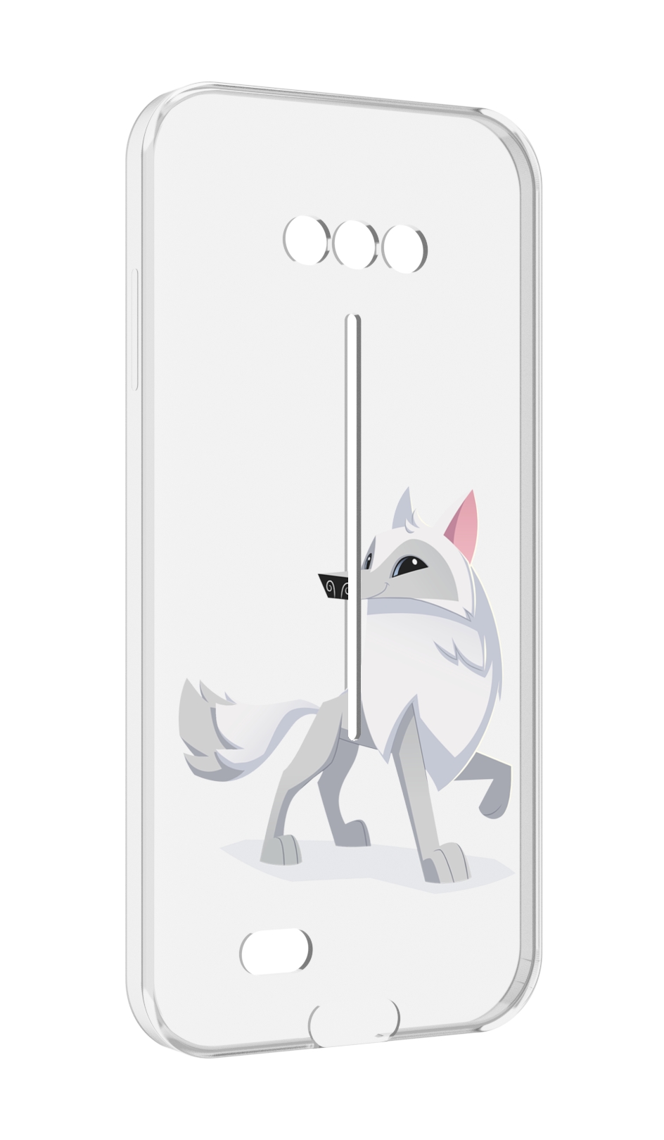 

Чехол MyPads волчок-серый для Doogee S41/S41 Pro противоударный, Tocco