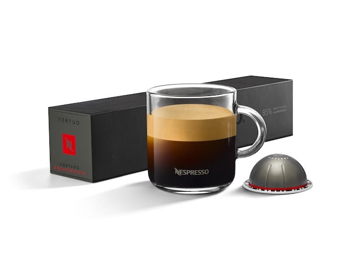 Кофе капсулы Nespresso Vertuo Fortado Decaffeinato (10 штук)