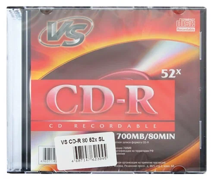 

Диск cd-r NoBrand VSCDRSL01 1шт., VSCDRSL01