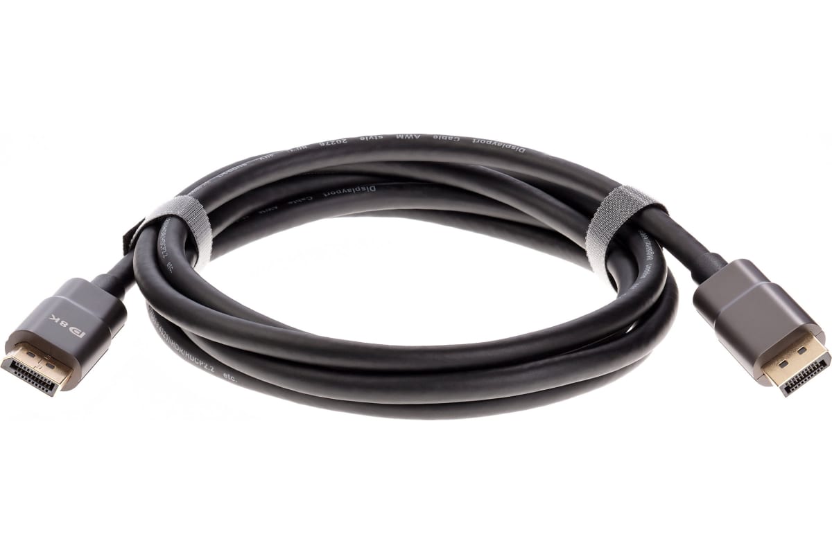 

Кабель NoBrand Display Port - Display Port вилка-вилка 2м черный