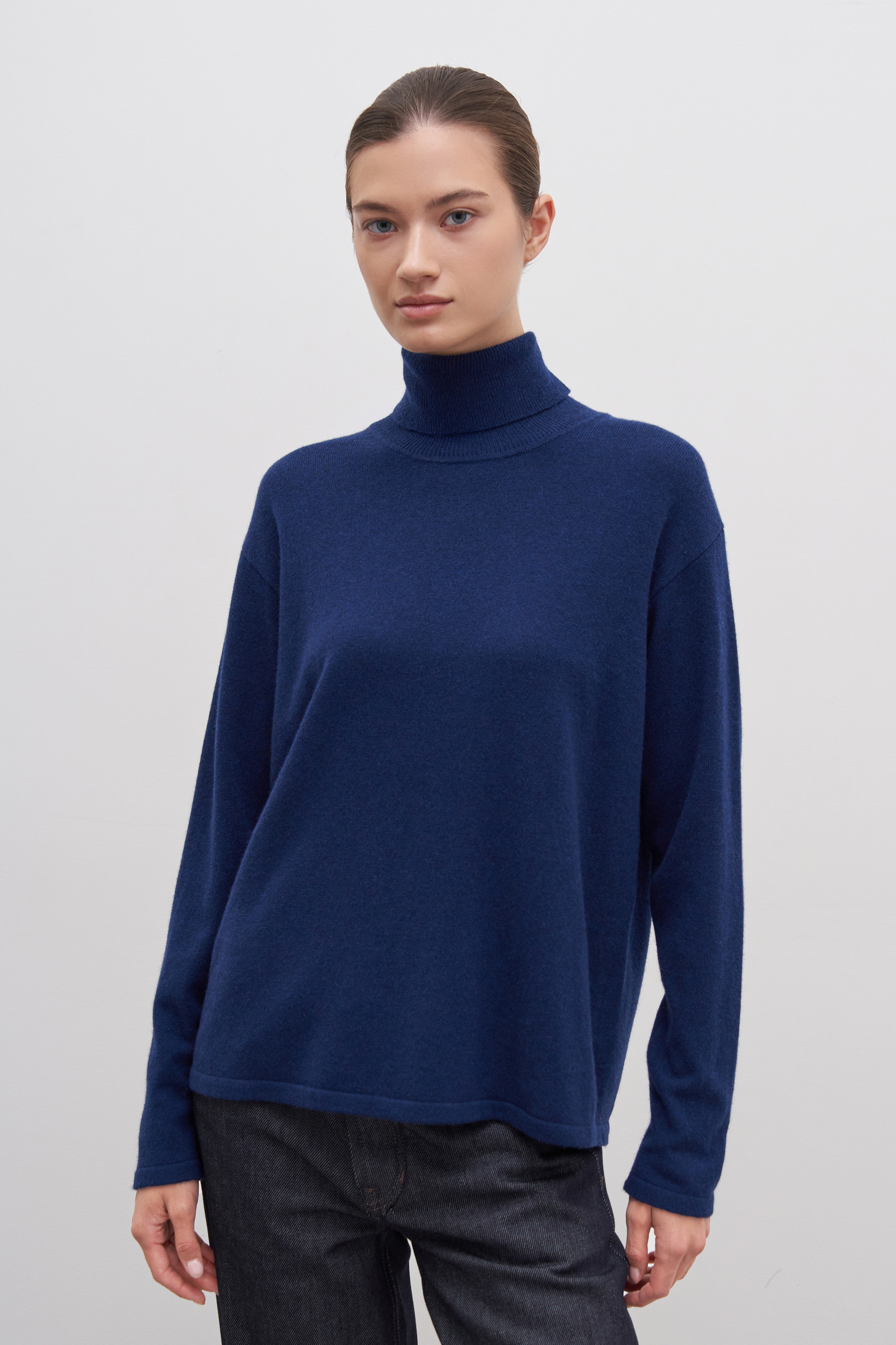 

Водолазка женская Finn Flare FAD11168 синяя 2XL, Синий, FAD11168