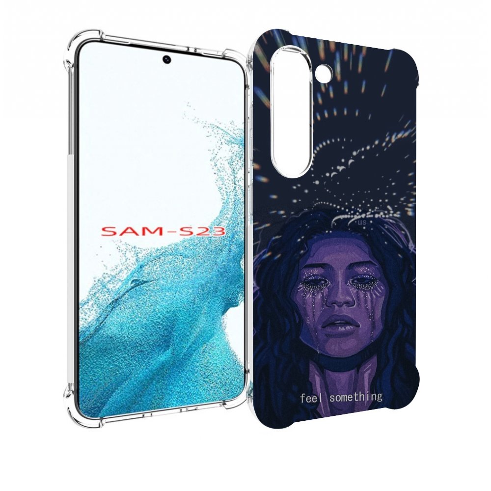 

Чехол MyPads чувствую себя непонятно женский для Samsung Galaxy S23, Прозрачный, Tocco