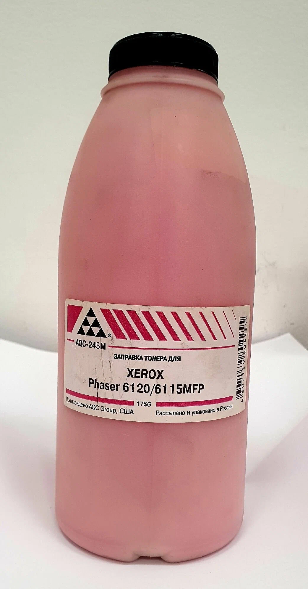 

Тонер XEROX Phaser 6120/6115MFP Magenta (фл. 175г) (AQC-США) фас.Россия, Пурпурный