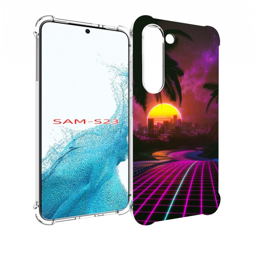 

Чехол MyPads хотлайнмайами 2 для Samsung Galaxy S23, Прозрачный, Tocco