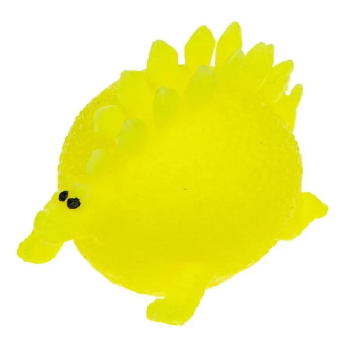 Игрушка-антистресс Крутой замес динозавр 1TOY желтый 7х5см Т20328-2