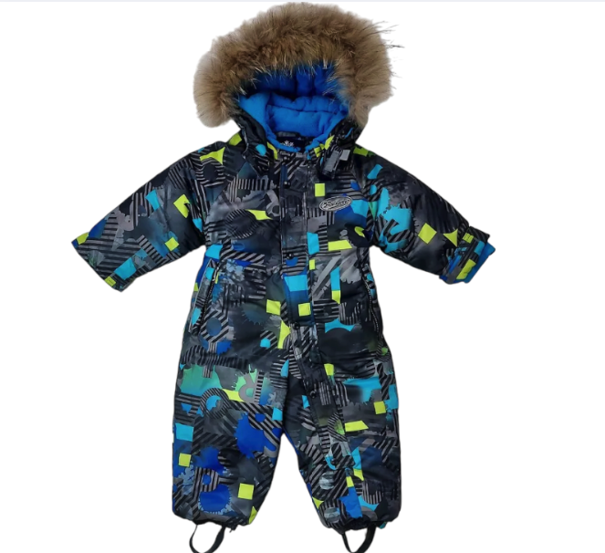 Комбинезон детский KVARTET 251-К, бирюзовый, 80