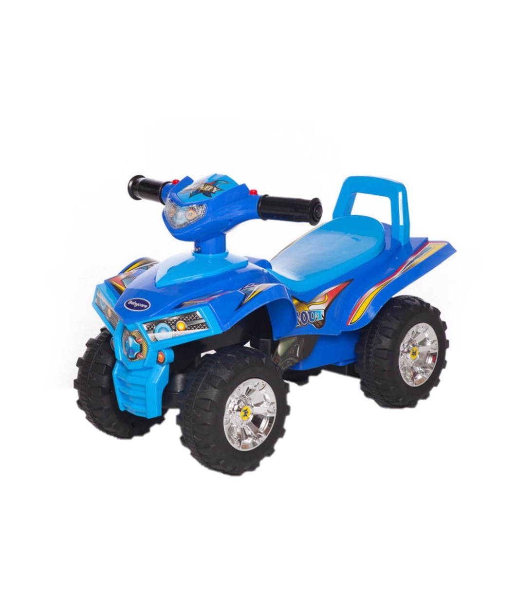 Каталка детская Babycare Super ATV кожаное сиденье Синий (Blue)