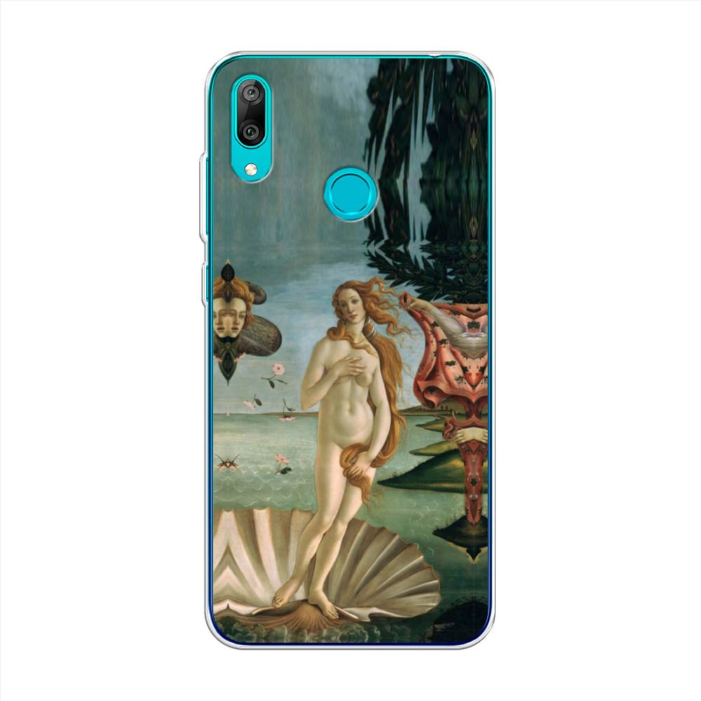 

Чехол Awog на Huawei Y7 2019 "Венера", Бежевый;голубой;зеленый, 68450-9