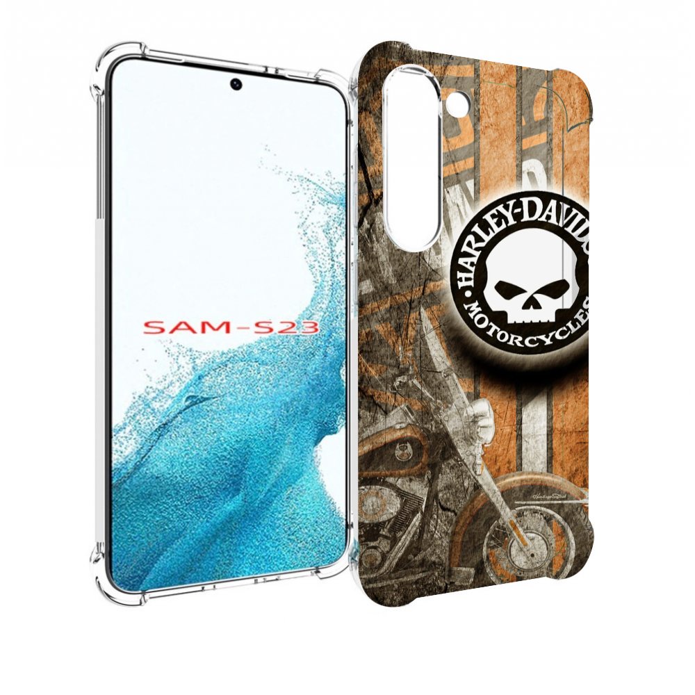 

Чехол MyPads харлеи девидсон для Samsung Galaxy S23, Прозрачный, Tocco