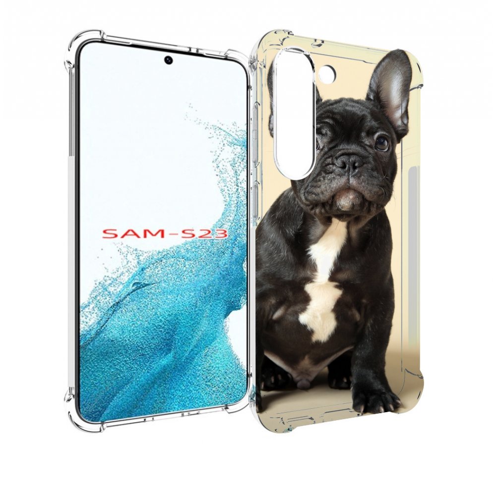 

Чехол MyPads французскии бульдог для Samsung Galaxy S23, Прозрачный, Tocco
