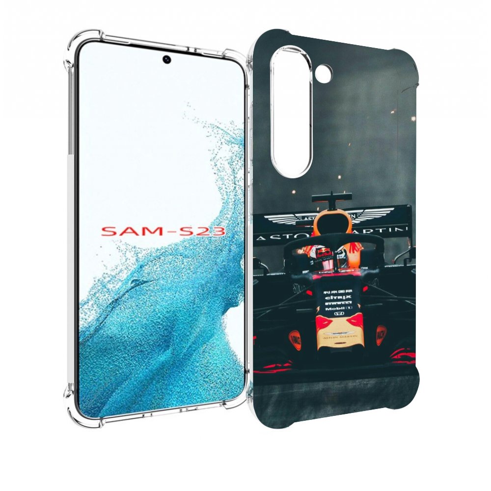 

Чехол MyPads формула 1 астон мартин для Samsung Galaxy S23, Прозрачный, Tocco