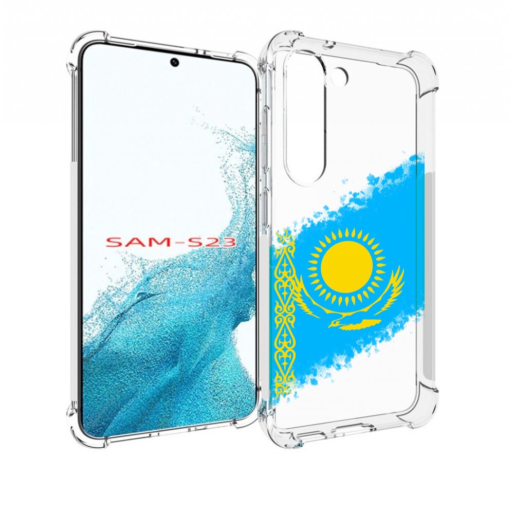 

Чехол MyPads флаг Казахстана для Samsung Galaxy S23, Прозрачный, Tocco