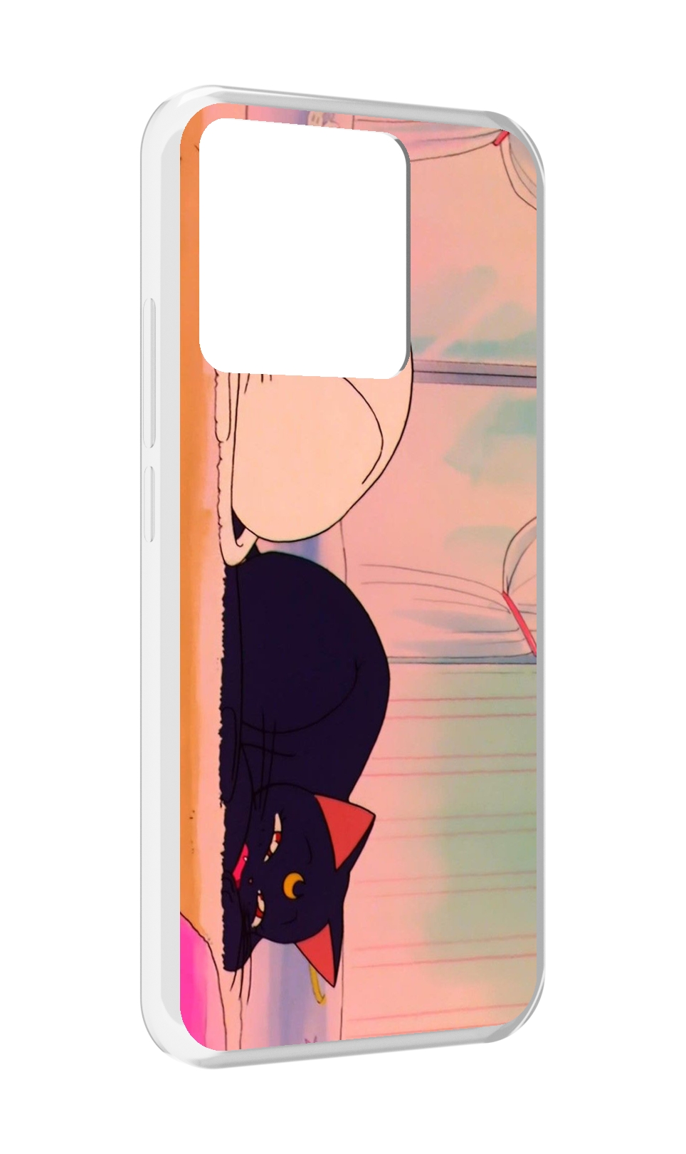

Чехол MyPads Tocco для Xiaomi Redmi 10A спящие коты, Прозрачный, Tocco