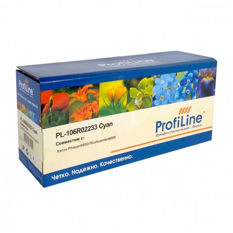 

Картридж для лазерного принтера Profiline (PL-106R02233) голубой, совместимый