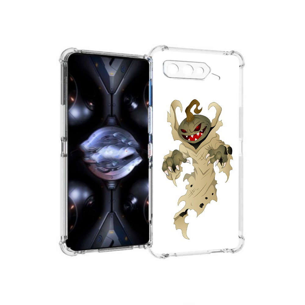 

Чехол MyPads Tocco для Asus ROG Phone 5 Pro призрак хэллоуина, Прозрачный, Tocco