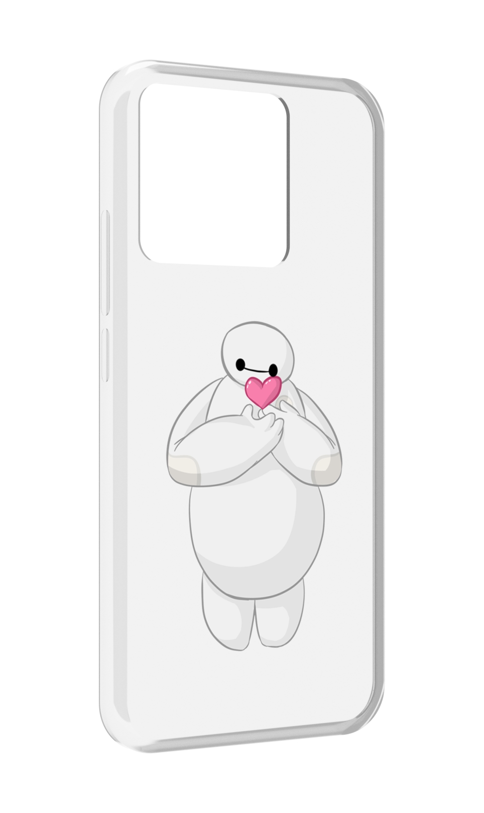 

Чехол MyPads Tocco для Xiaomi Redmi 10A снеговик-с-сердечком, Прозрачный, Tocco