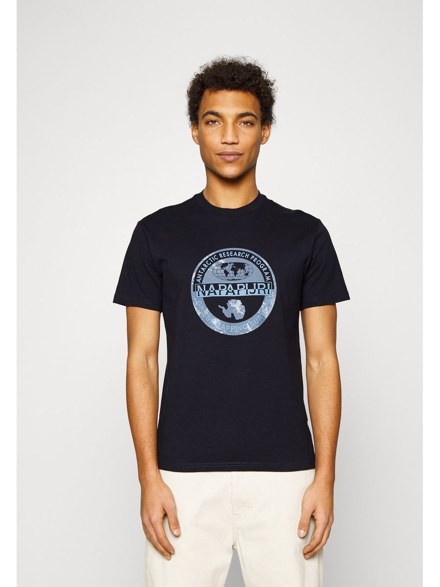 

Футболка мужская Napapijri NA622O081 синяя 2XL, Синий, NA622O081