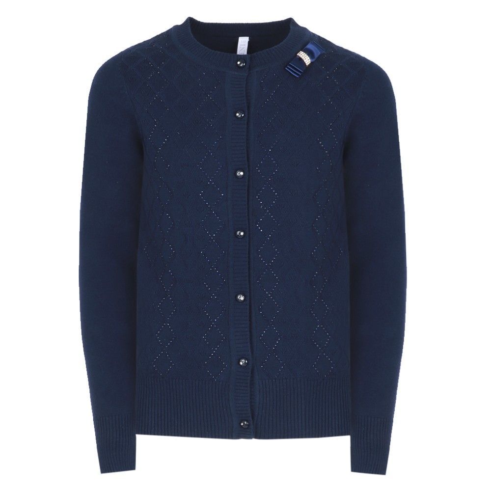 Кардиган детский Malini 4092, синий, 152