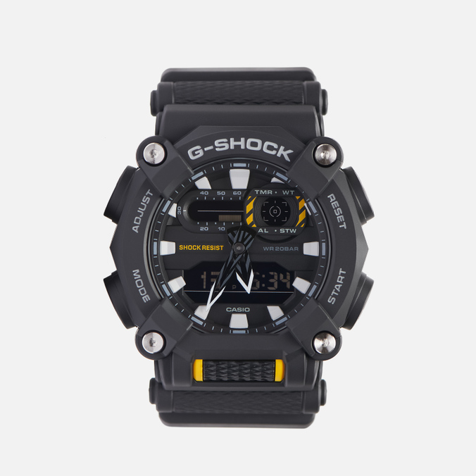 

Наручные часы CASIO G-SHOCK GA-900-1A чёрный, Размер, G-SHOCK GA-900-1A