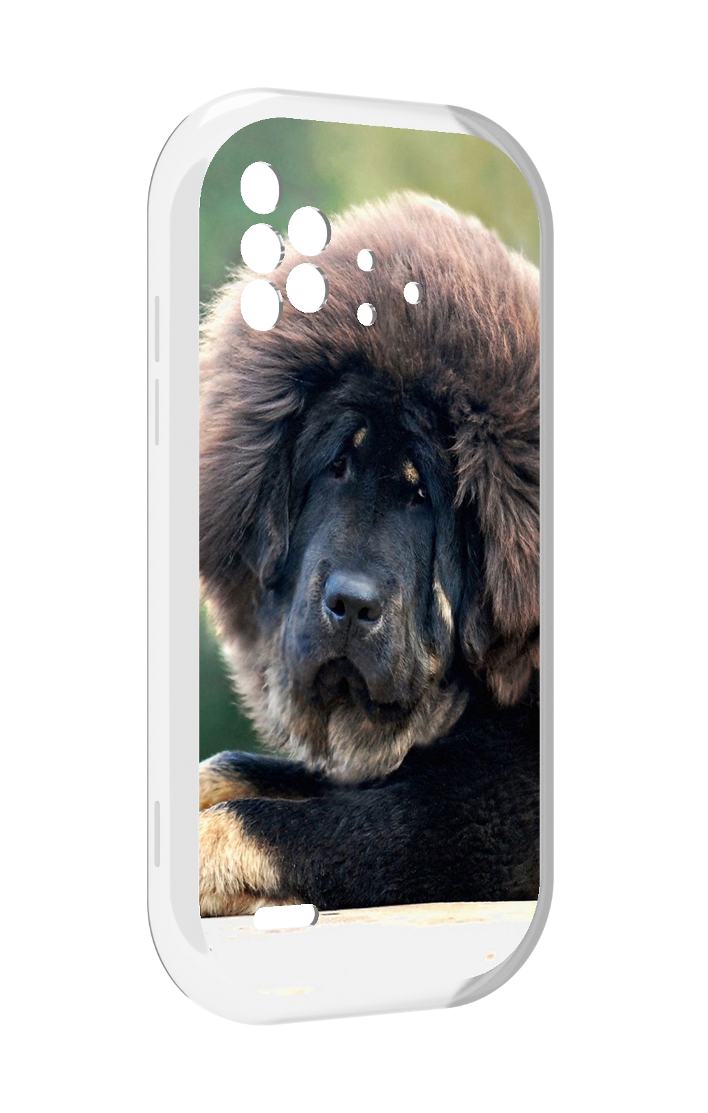 

Чехол MyPads тибетскии мастиф для UMIDIGI Bison X10 / X10 Pro, Прозрачный, Tocco