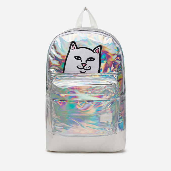 Рюкзак Ripndip Lord Nermal Velcro Hands серебряный, Размер ONE SIZE