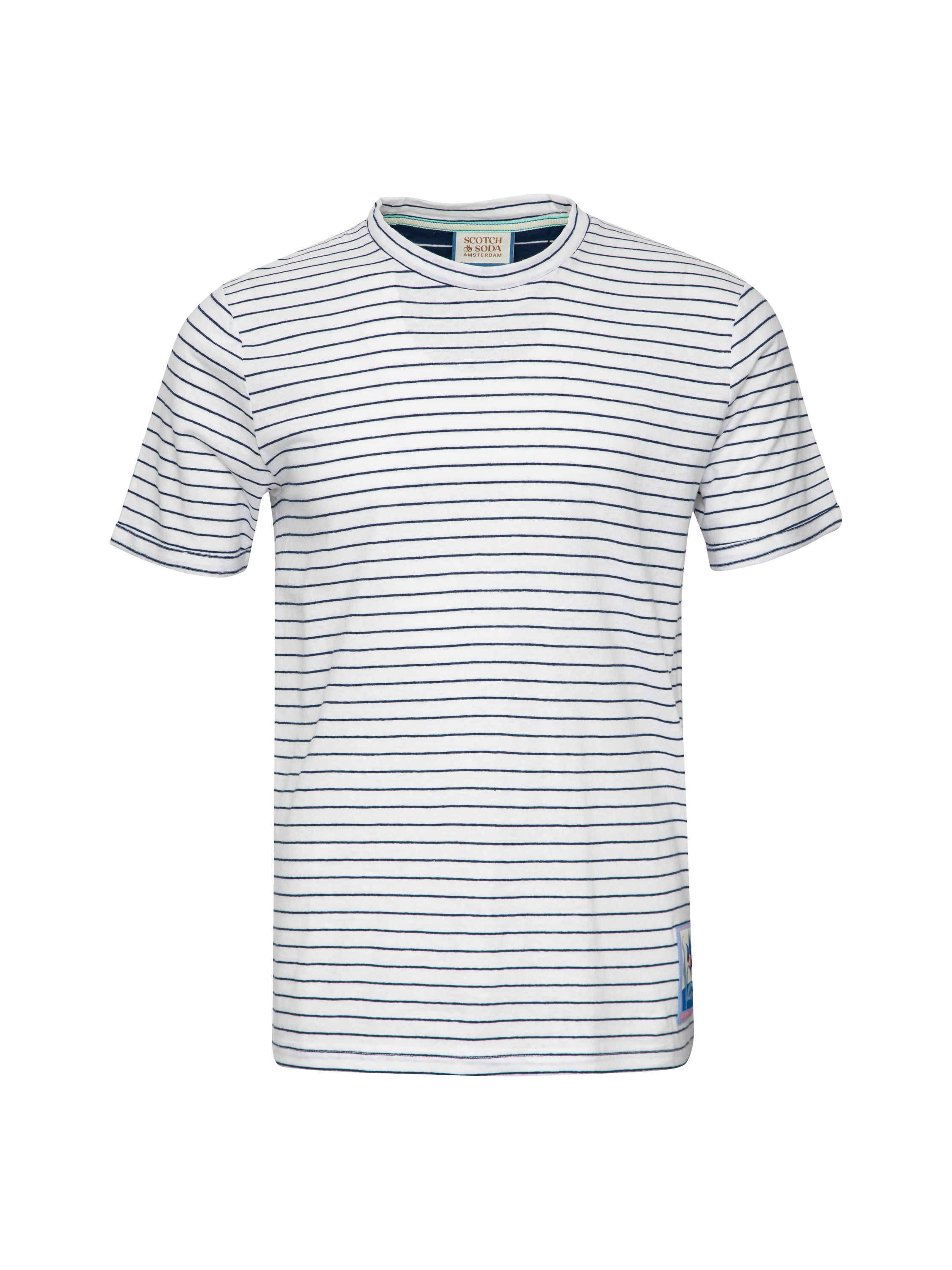 

Футболка мужская Scotch & Soda 169887 белая 48 RU, Белый, 169887