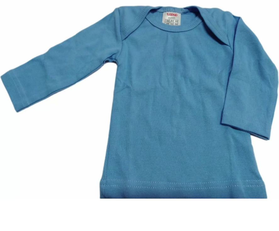 Лонгслив детский topop А3363д, голубой, 68