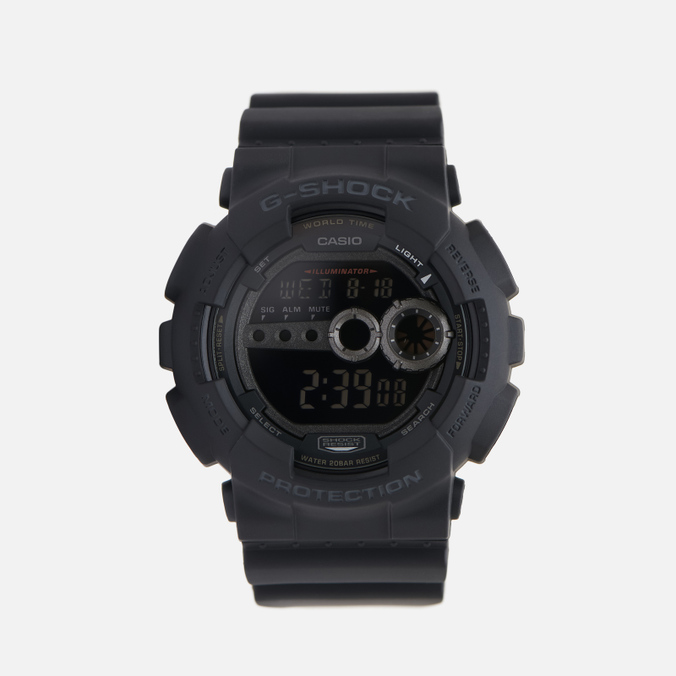 

Наручные часы CASIO G-SHOCK GD-100-1B чёрный, Размер, G-SHOCK GD-100-1B