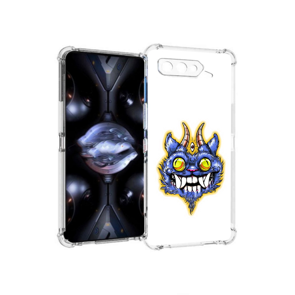 

Чехол MyPads Tocco для Asus ROG Phone 5 Pro оракул, Прозрачный, Tocco