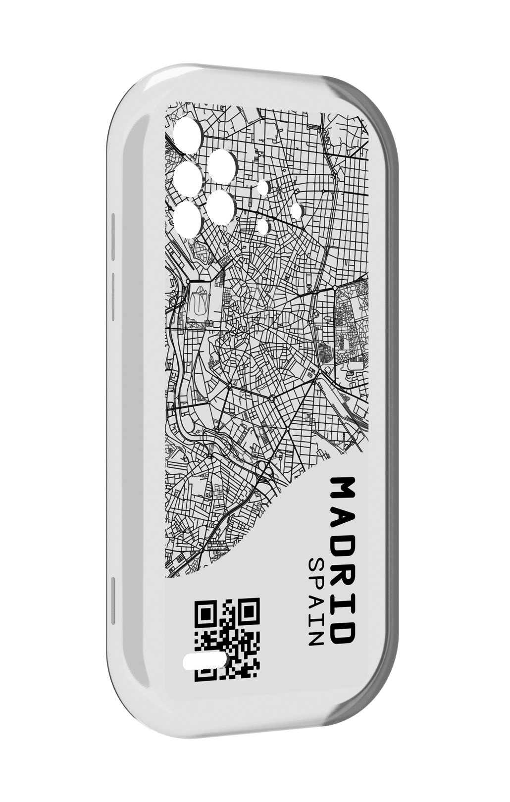 

Чехол MyPads схема-мадрид для UMIDIGI Bison X10 / X10 Pro, Прозрачный, Tocco