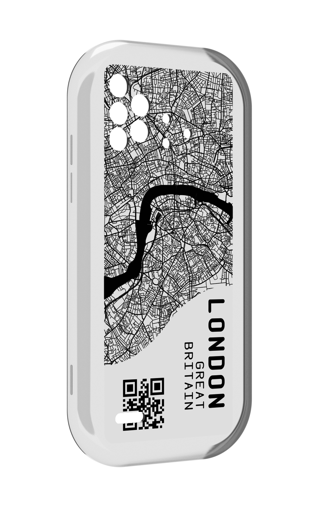 

Чехол MyPads схема-лондон для UMIDIGI Bison X10 / X10 Pro, Прозрачный, Tocco