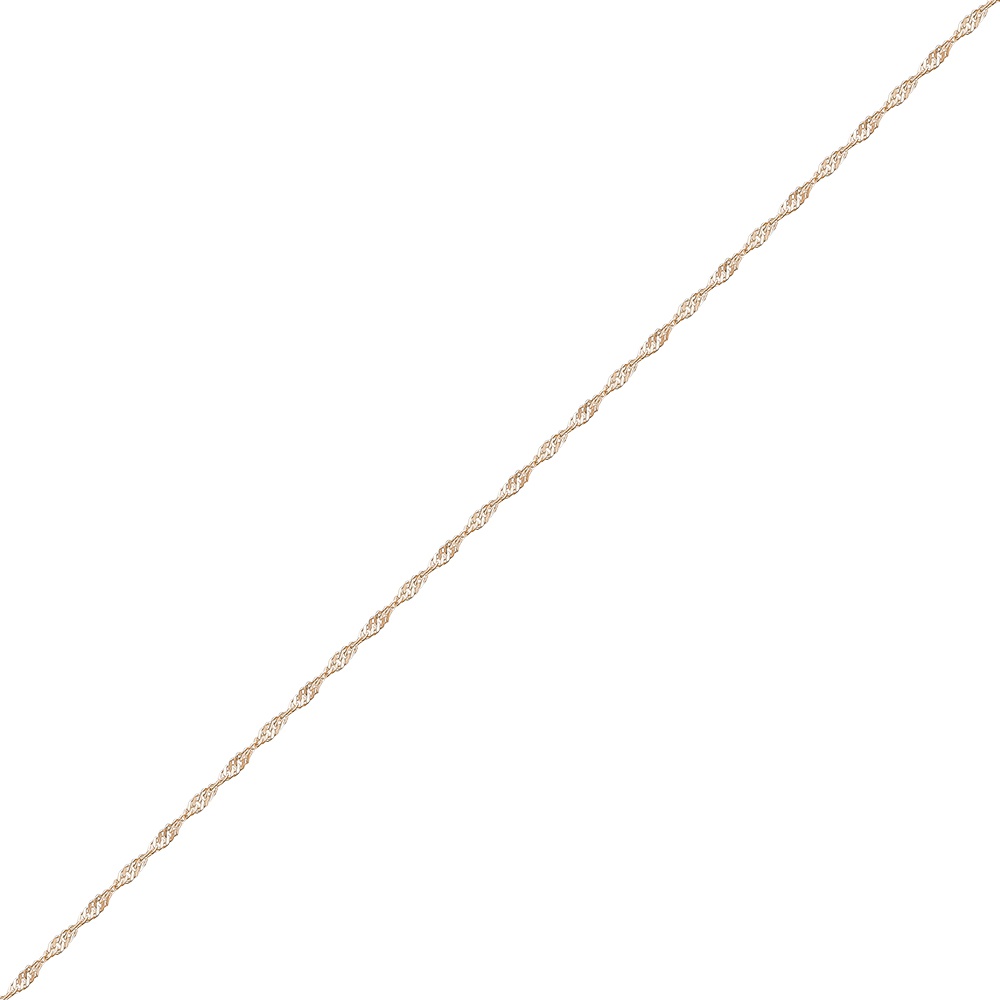 

Цепочка из красного золота 50 см 585Gold 504011120, Золотистый, 504011120