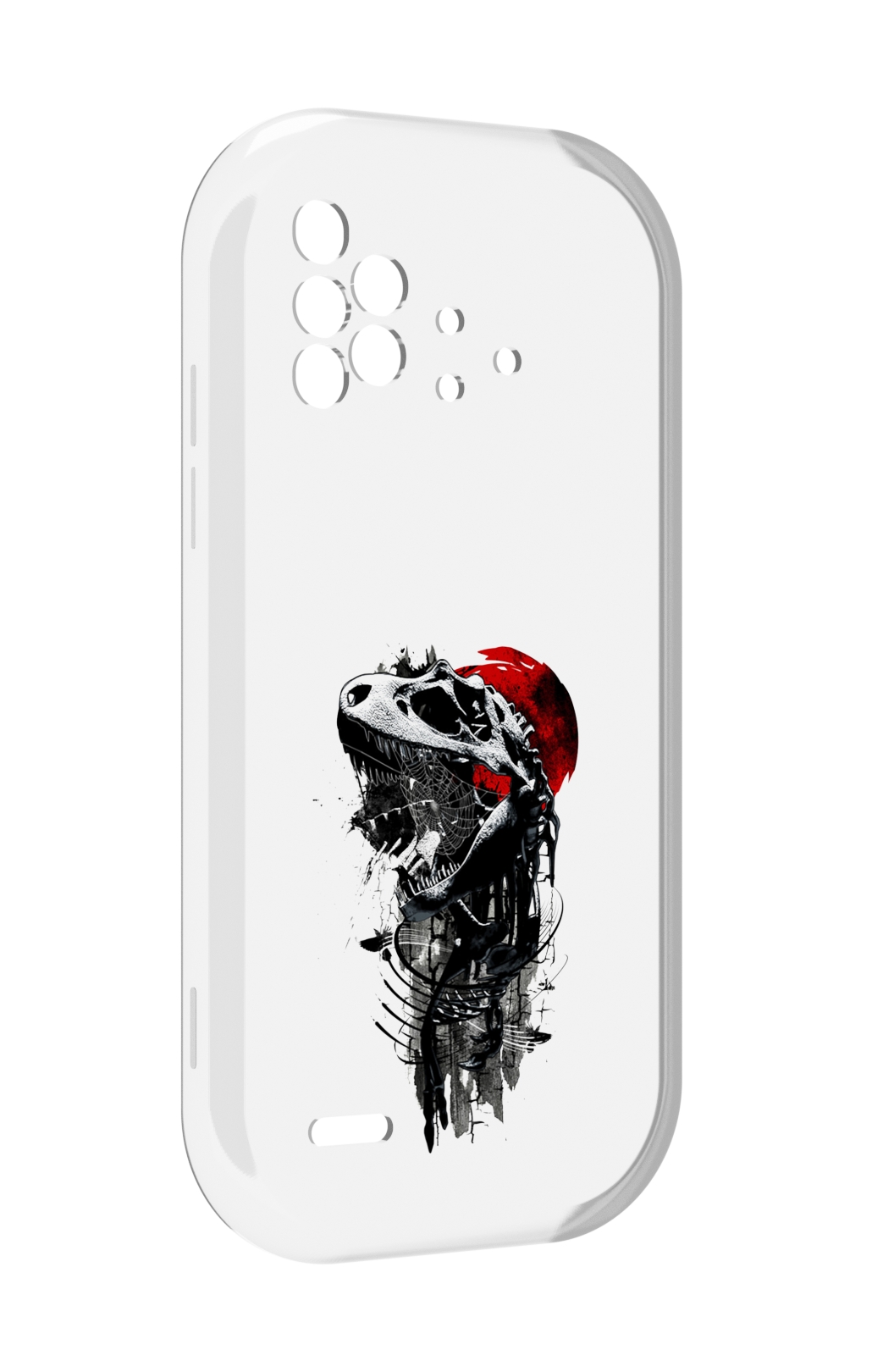 

Чехол MyPads вымерший динозавр для UMIDIGI Bison X10 / X10 Pro, Прозрачный, Tocco