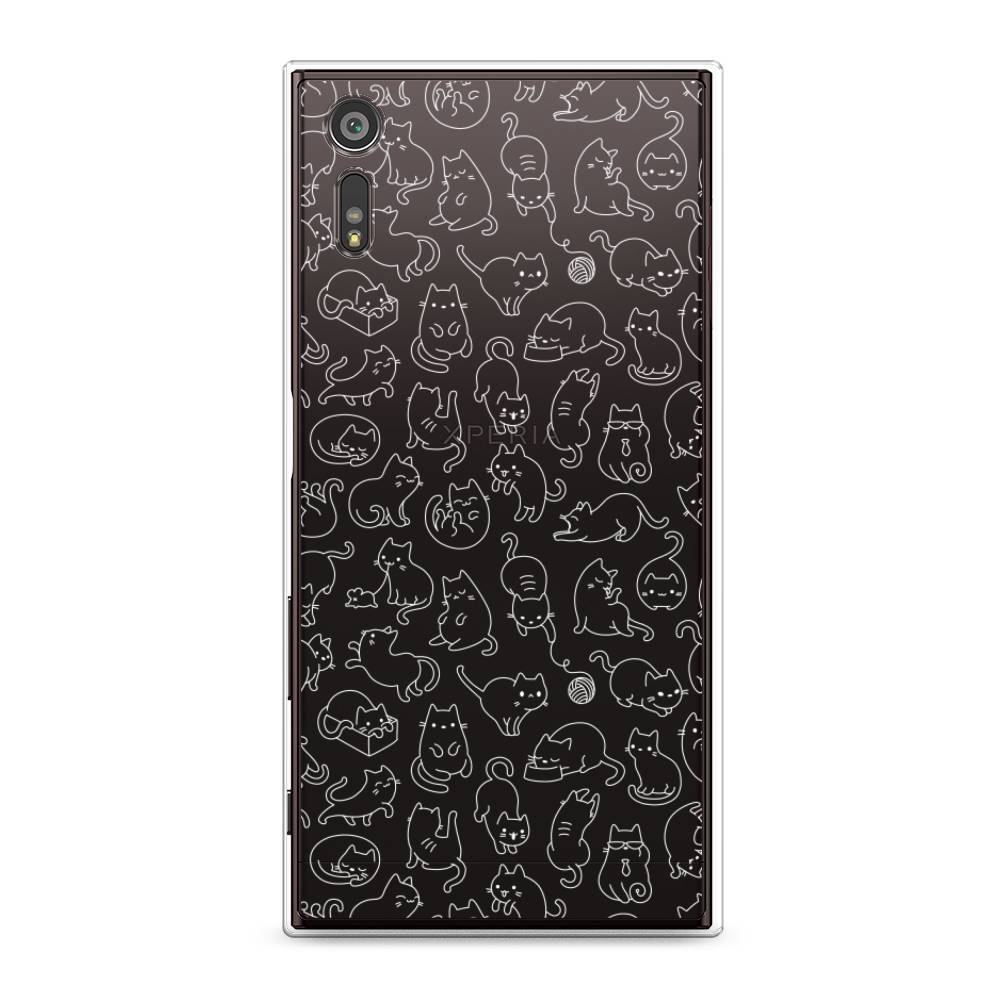 

Чехол Awog на Sony Xperia XZ "Шкодливые котики", Разноцветный, 51450-2