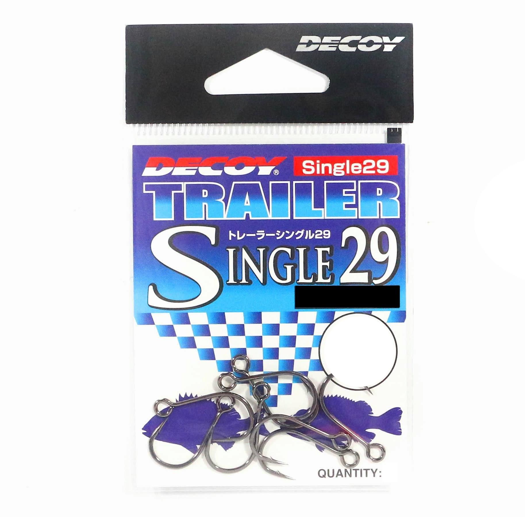 

Крючок Decoy SINGLE 29 TRAILERSINGLE #2, Серебристый, Single 29 Trailersingle