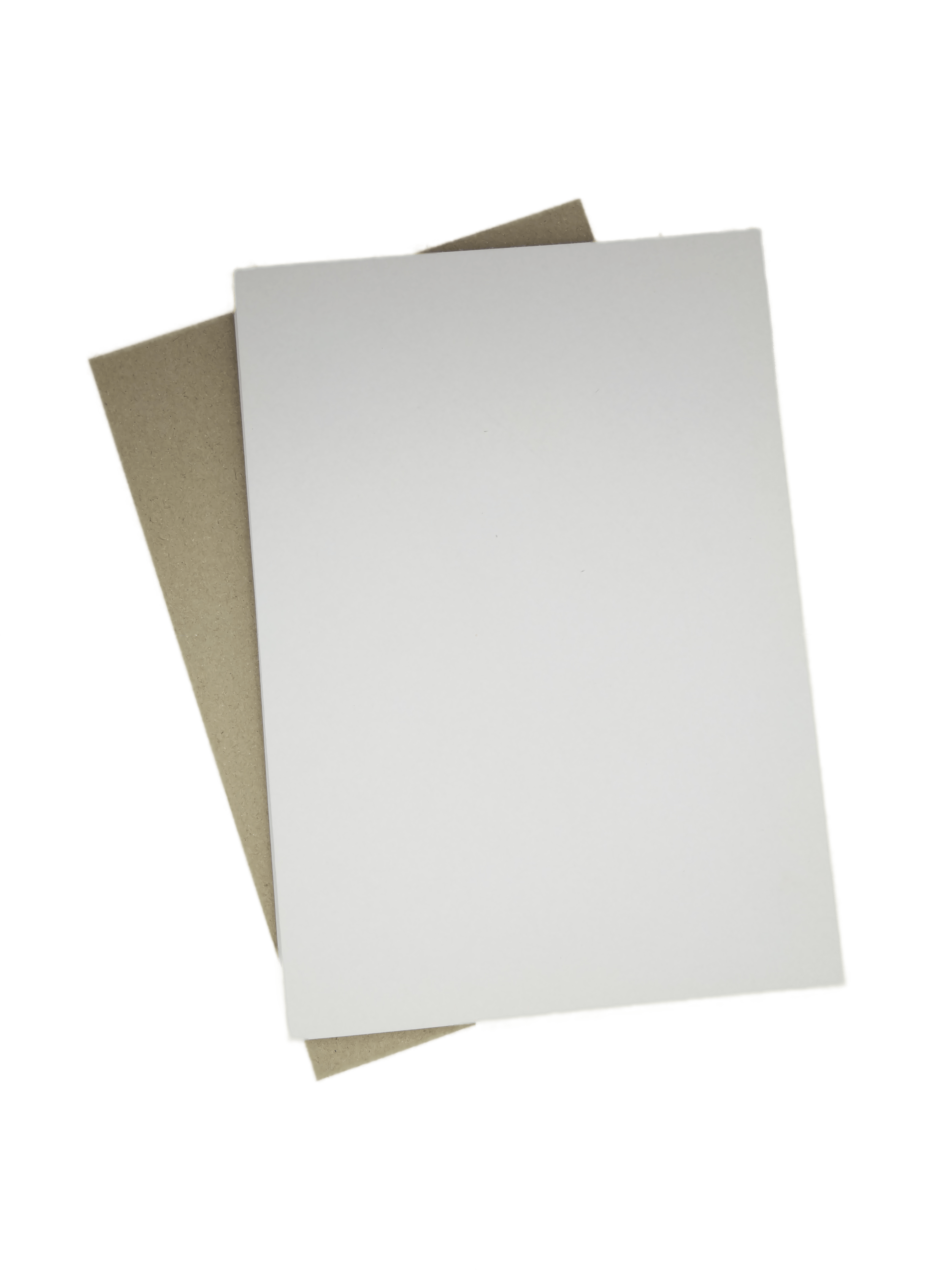 Картон переплетный Art&Craft 1.75 мм 50х70 см серый/белый 12 листов