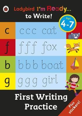 

Книга Ladybird: I'm Ready to Write: First Writing Practice - Sticker Activity Book
