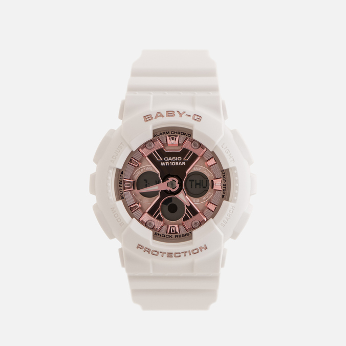 

Наручные часы CASIO Baby-G BA-130-7A1 белый, Размер, Baby-G BA-130-7A1
