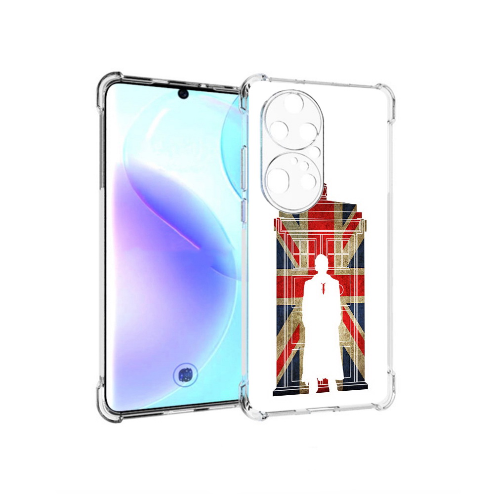 

Чехол MyPads Tocco для Huawei P50 Pro шерлок холмс, Прозрачный, Tocco