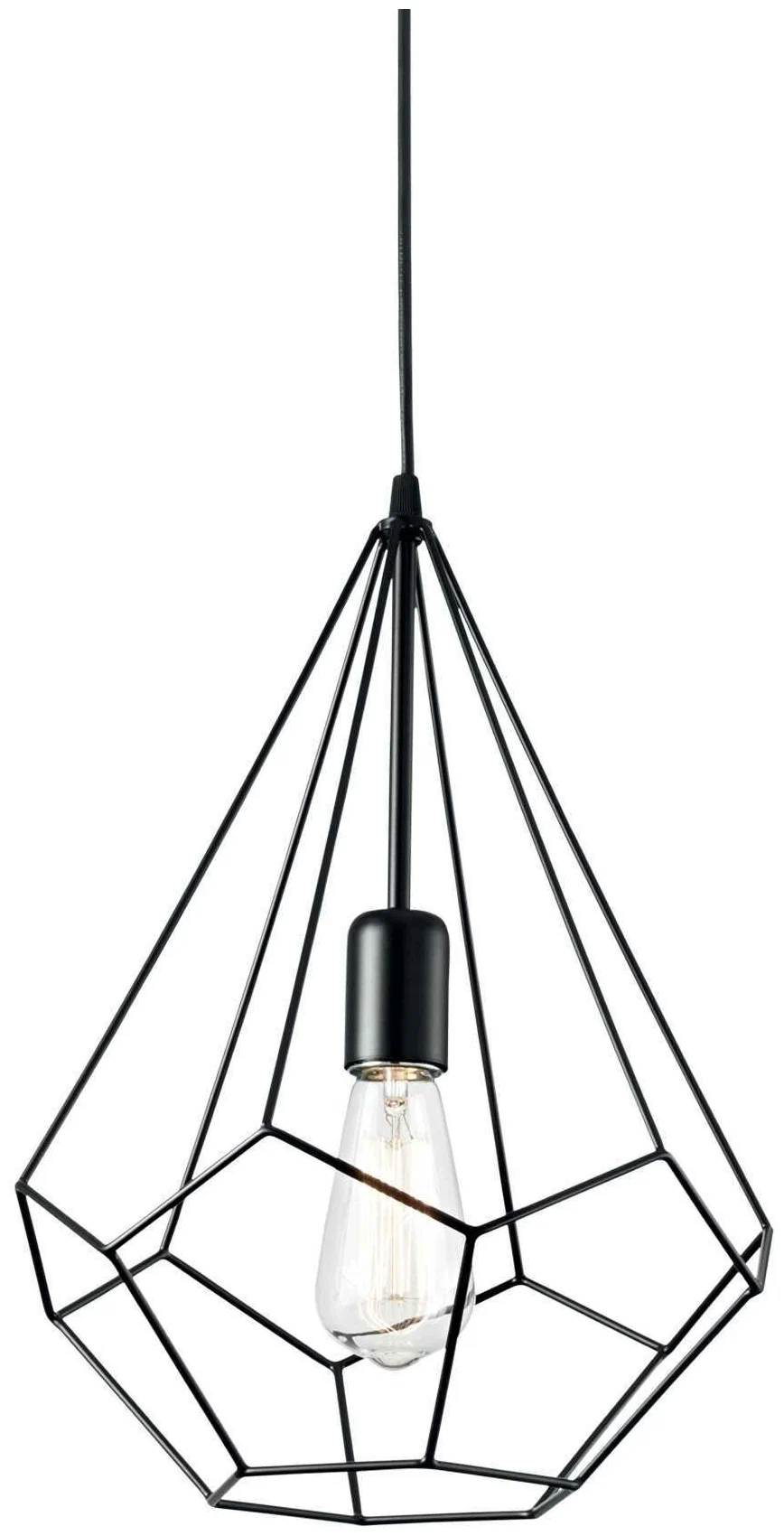 Ideal Lux Подвесной светильник Ideal Lux Ampolla-3 SP1 Nero 148175