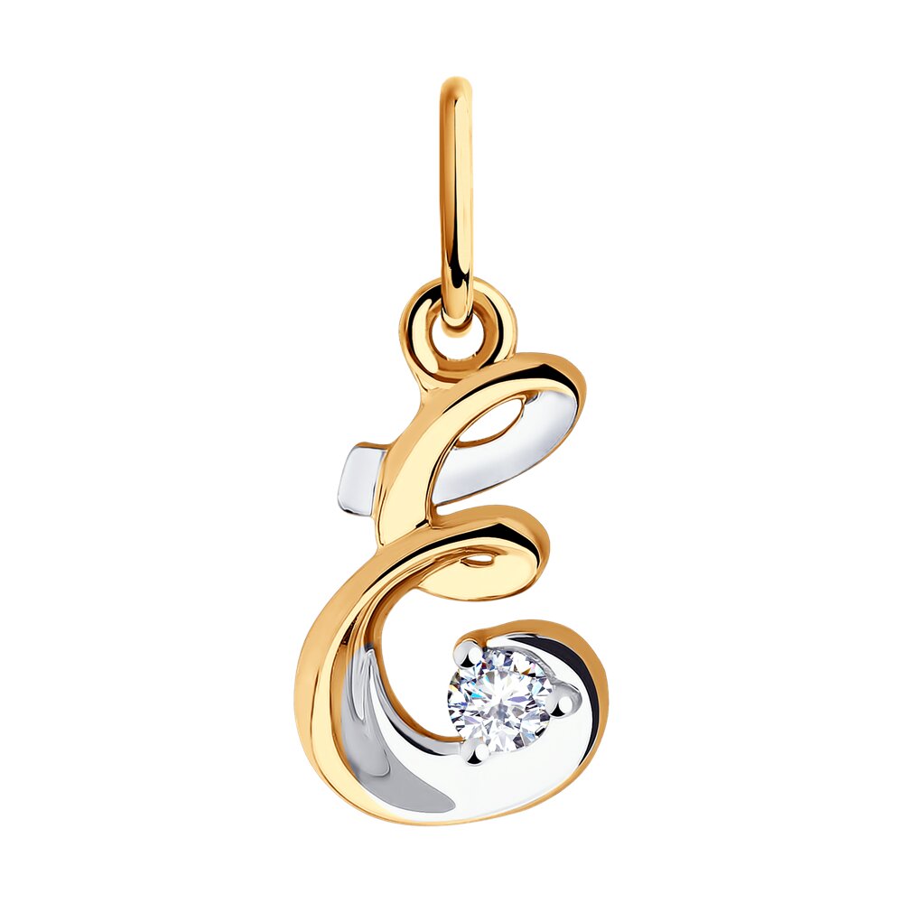 

Подвеска из красного золота Diamant 51-130-00566-1, фианит, 51-130-00566-1