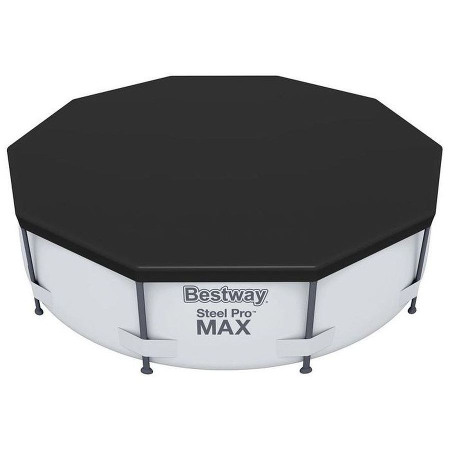 

Крышка для каркасного и надувного бассейна 305 см BestWay, Черный