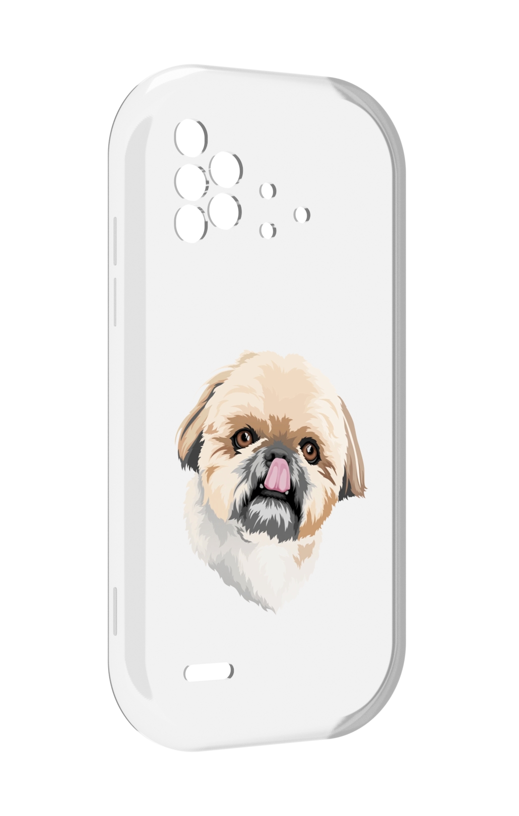 

Чехол MyPads собачка-с-язычком для UMIDIGI Bison X10 / X10 Pro, Прозрачный, Tocco